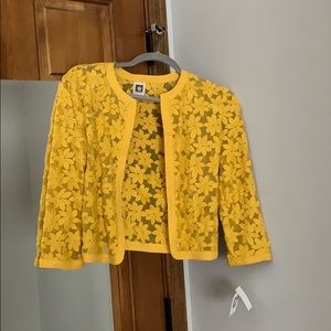 Ann Klein Lace Cardigan